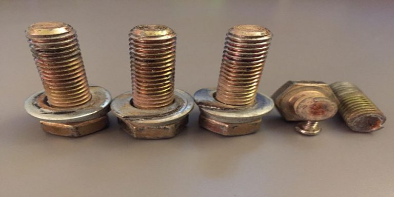 عوامل شکست اتصالات پیچ و مهره ای