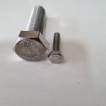 پیچ استیل ضد زنگ با رزوه متری مناسب صنعت