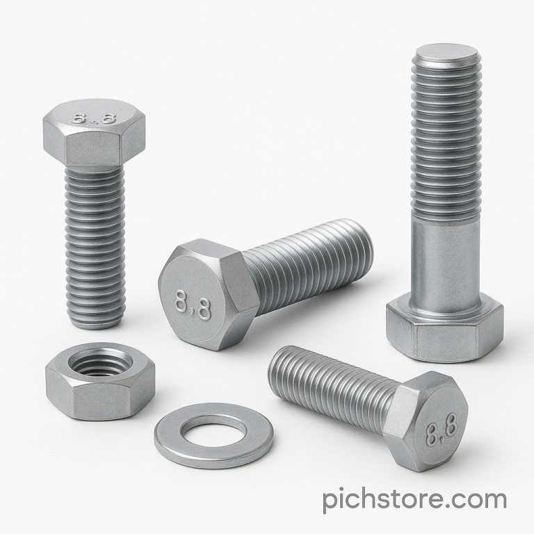 عکس پیچ و مهره واشر گرید 8.8