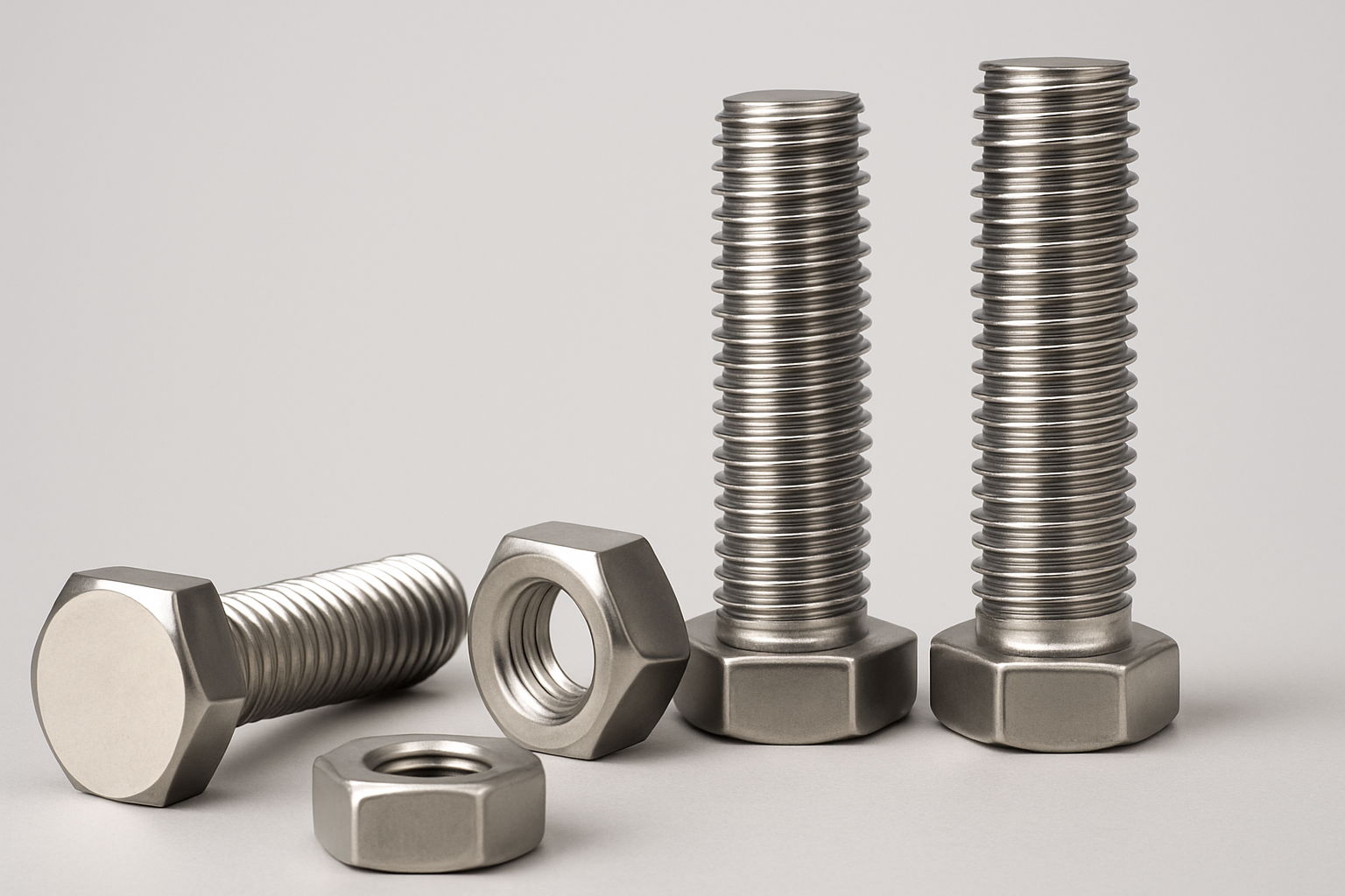 پیچ و مهره استیل - اسلاید 1